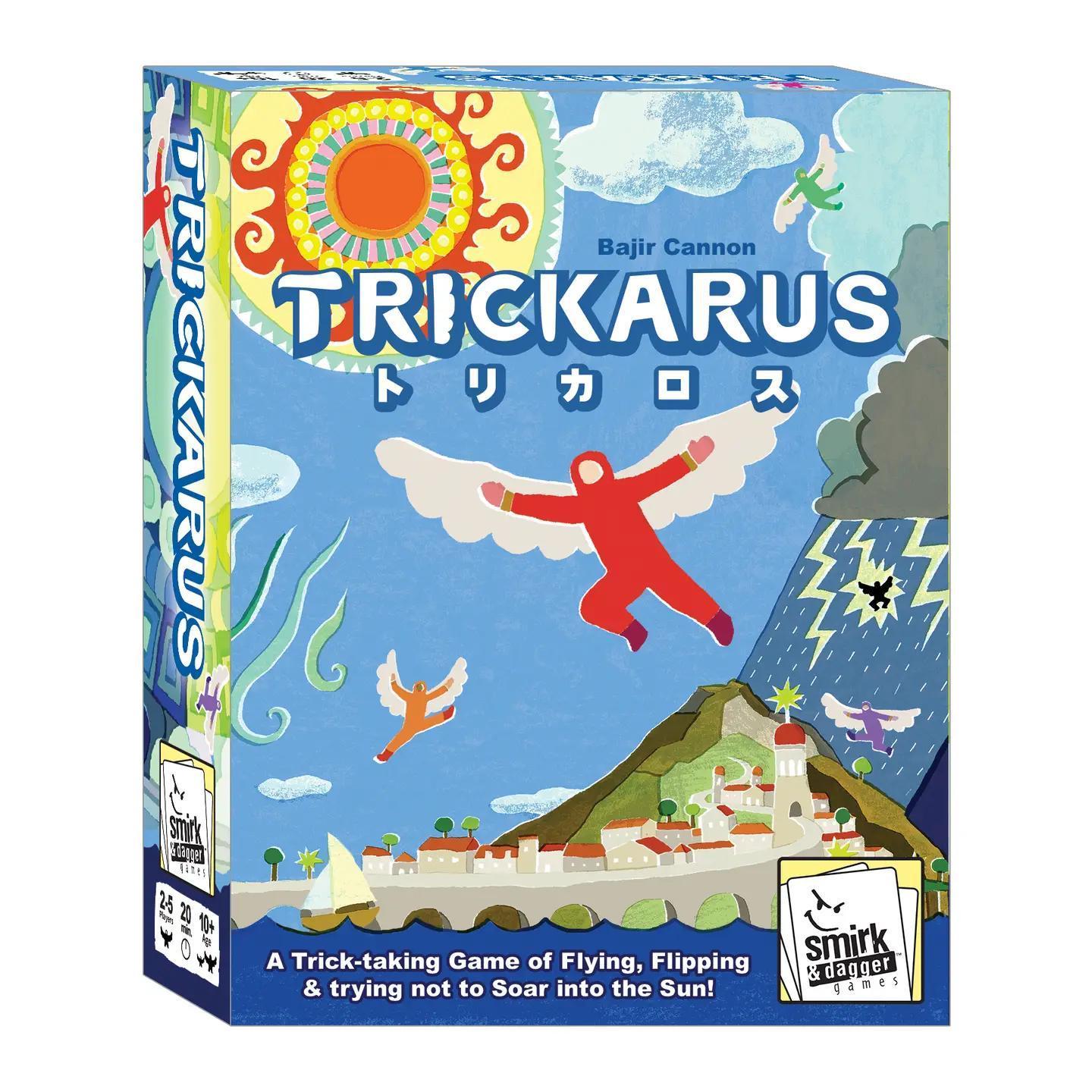Trickarus - The sky's the limit in this creative trick-taker (Smirk and Dagger)