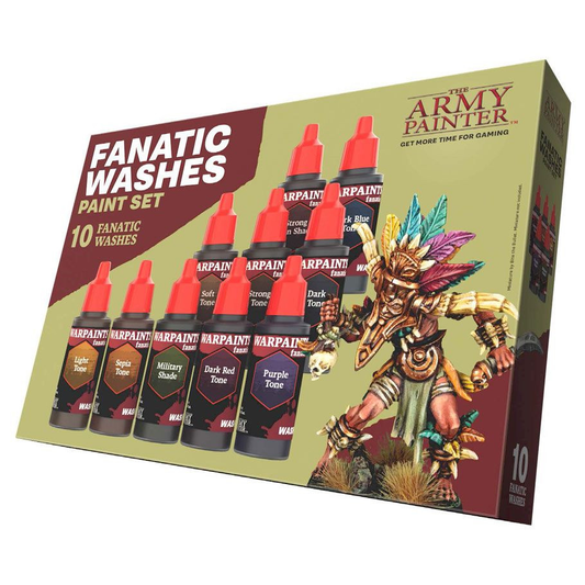 The Army Painter - Warpaint: Fanatic Washes Paint Set