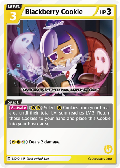 CookieRun TCG - Blackberry Cookie [BS2-011 R]