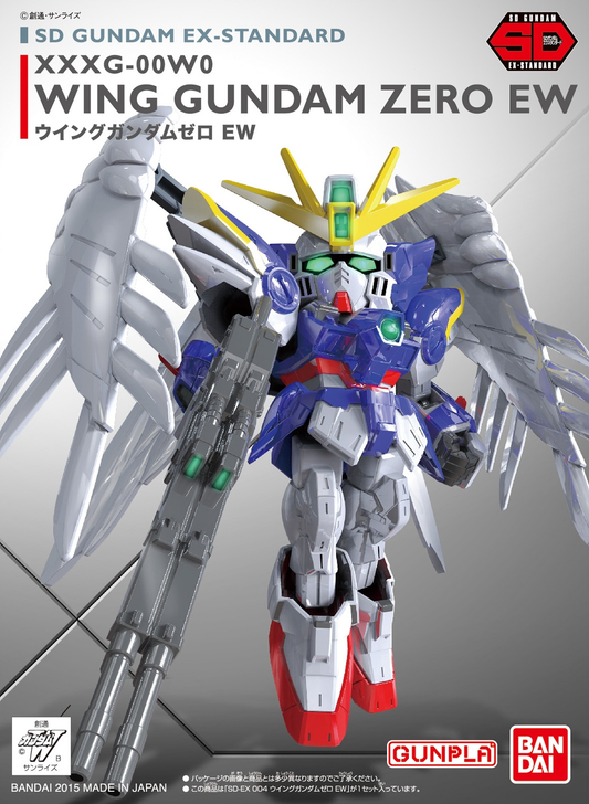 Gundam Model Kit: SD EX-Standard Endless Waltz- Wing Gundam Zero EW