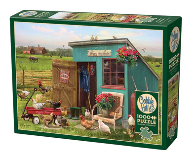 Cobble Hill - The Happy Hen House Puzzle (1000 Piece)