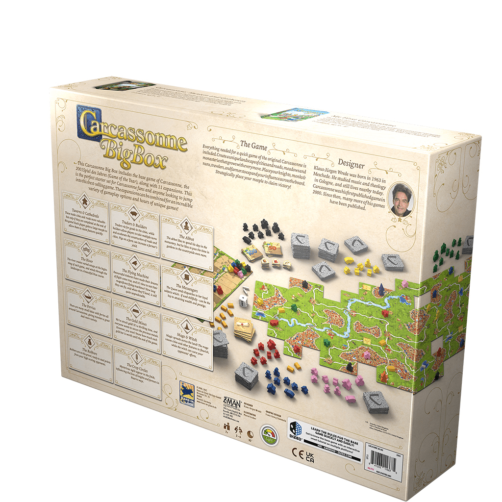 Carcassonne Big Box V.3.1 (Hans im Glück) - The Feisty Goblin Gamehouse -