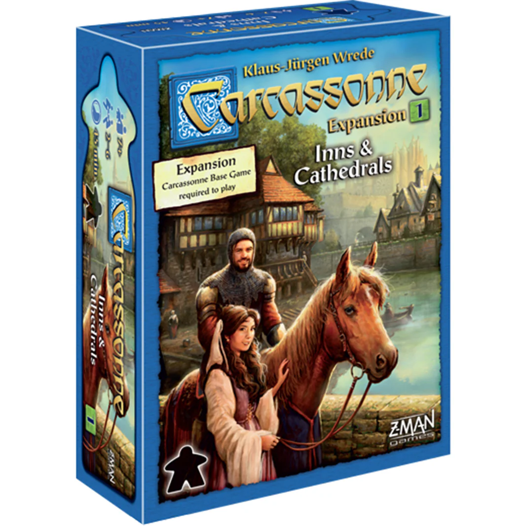 Carcassonne Exp 1: Inns and Cathedrals (Hans im Glück) - The Feisty Goblin Gamehouse -