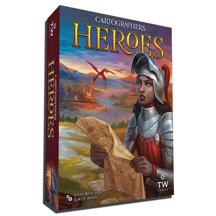 Cartographers Heroes (Thunderworks Games) - The Feisty Goblin Gamehouse -