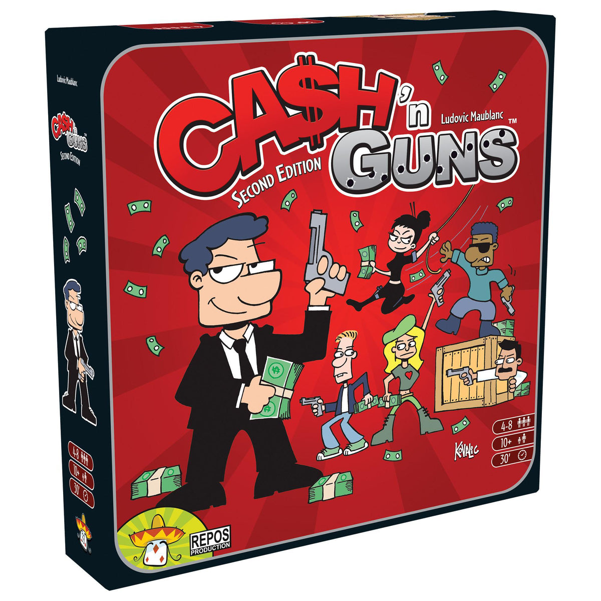 Cash 'n Guns - Second Edition (Repos Production) - The Feisty Goblin Gamehouse -