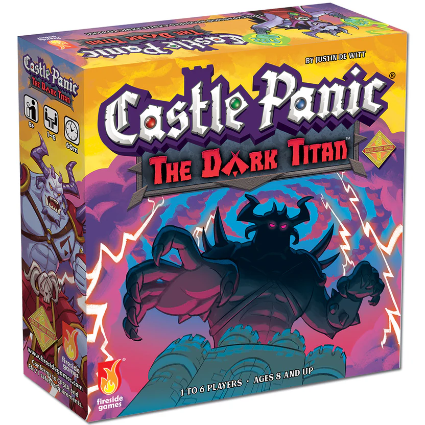 Castle Panic, 2E: The Dark Titan (Fireside Games) - The Feisty Goblin Gamehouse -