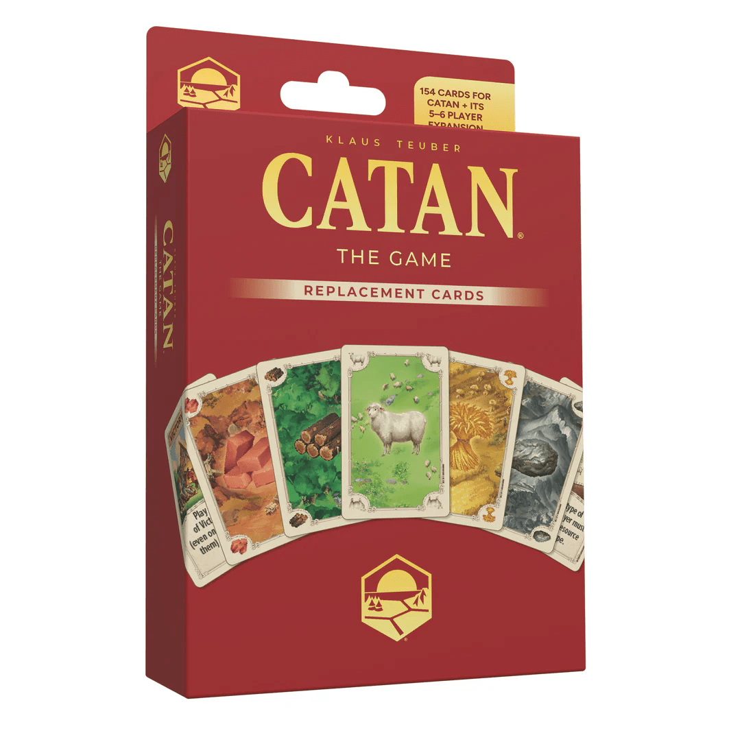 CATAN® - Base Game Card Accessory (Catan Studios) - The Feisty Goblin Gamehouse -