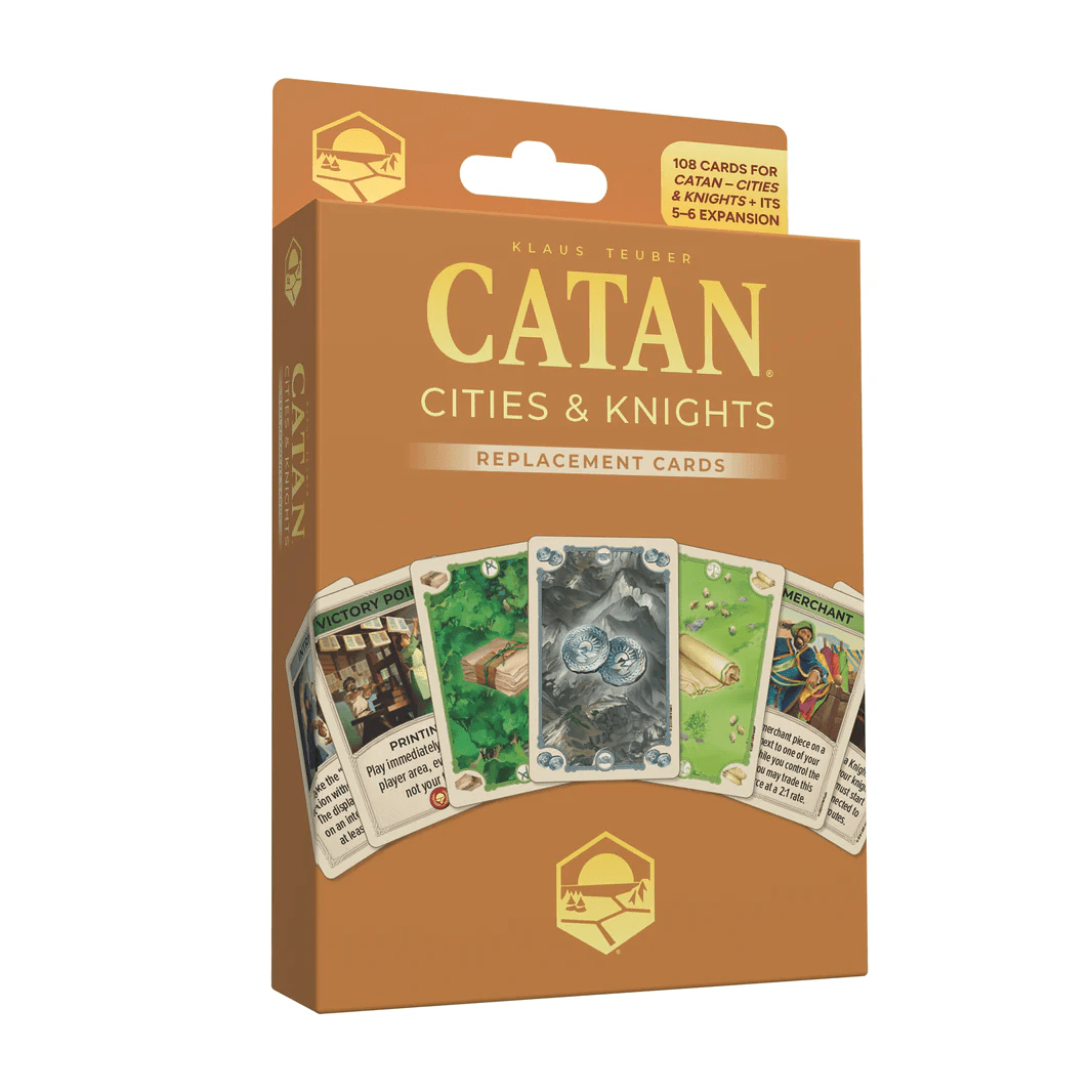 CATAN® - Cities & Knights Cards Accessory (Catan Studios) - The Feisty Goblin Gamehouse -