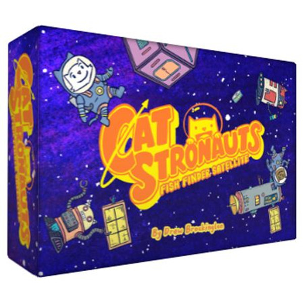 CatStronauts: The Board Game - Fish Finder Satellite Expansion (Atlas Games) - The Feisty Goblin Gamehouse -