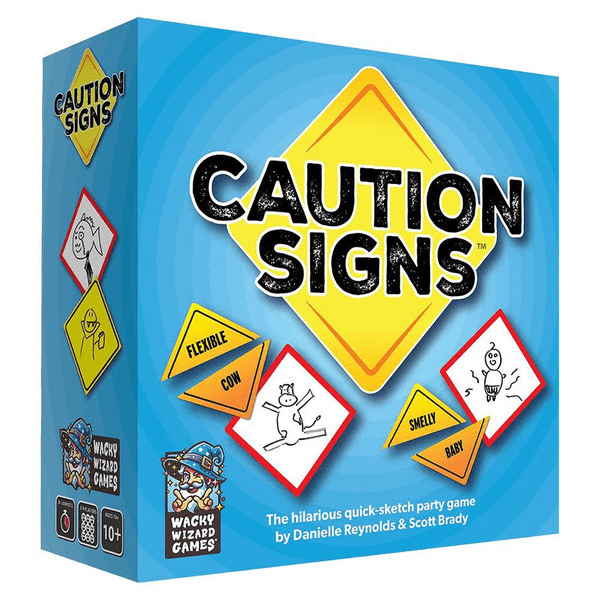 Caution Signs (Wacky Wizard Games) - The Feisty Goblin Gamehouse -