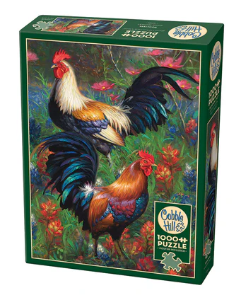 Cobble Hill - Roosters Puzzle (1000 Piece)