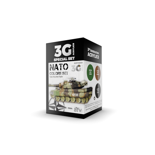 AK Interactive - 3G Special Set: Nato Colors Set (3ct)