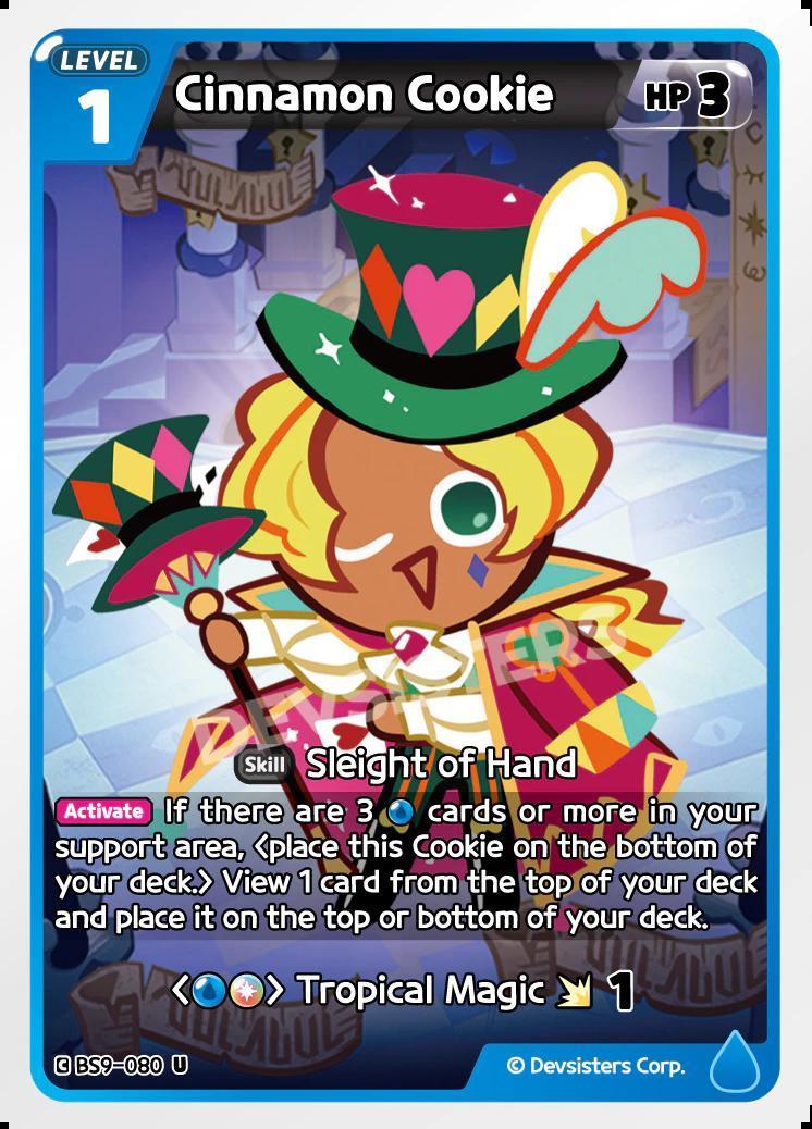 CookieRun TCG - Cinnamon Cookie [BS9-080 U]