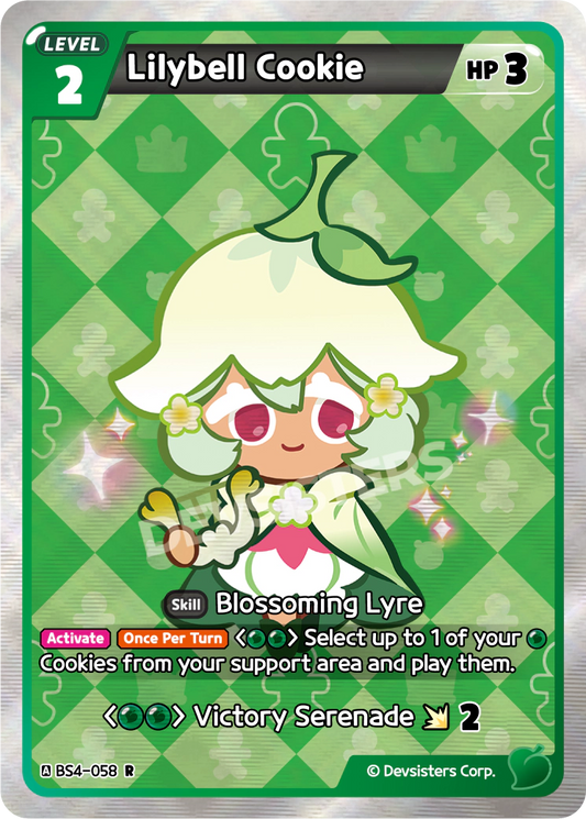 CookieRun TCG - Lilybell Cookie [BS4-058 R]