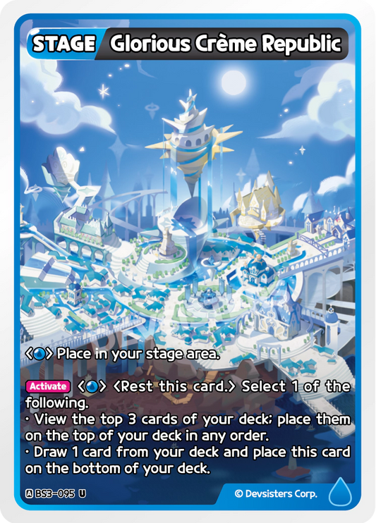 CookieRun TCG - Glorious Crème Republic [BS3-095 U]