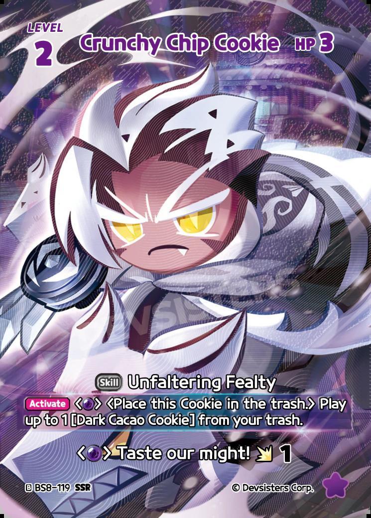 CookieRun TCG - Crunchy Chip Cookie [BS8-119 SSR]