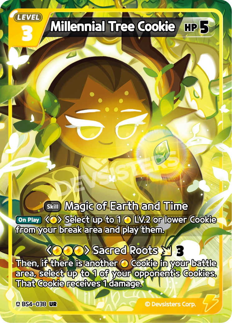 CookieRun TCG - Millennial Tree Cookie [BS4-038 UR]
