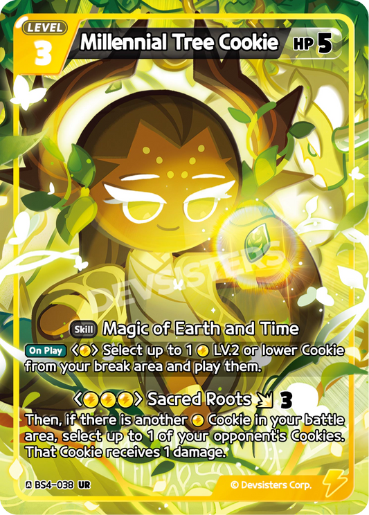 CookieRun TCG - Millennial Tree Cookie [BS4-038 UR]