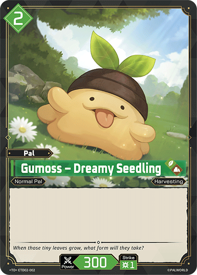 Palworld TCG - Gumoss – Dreamy Seedling [ETD02-002TD]
