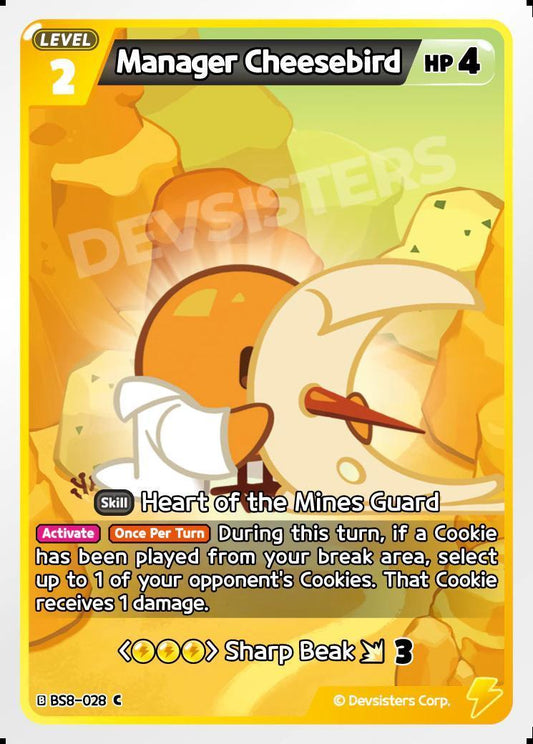 CookieRun TCG - Manager Cheesebird [BS8-028 C]