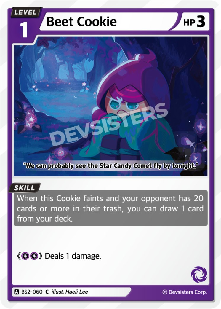 CookieRun TCG - Beet Cookie [BS2-060 C]
