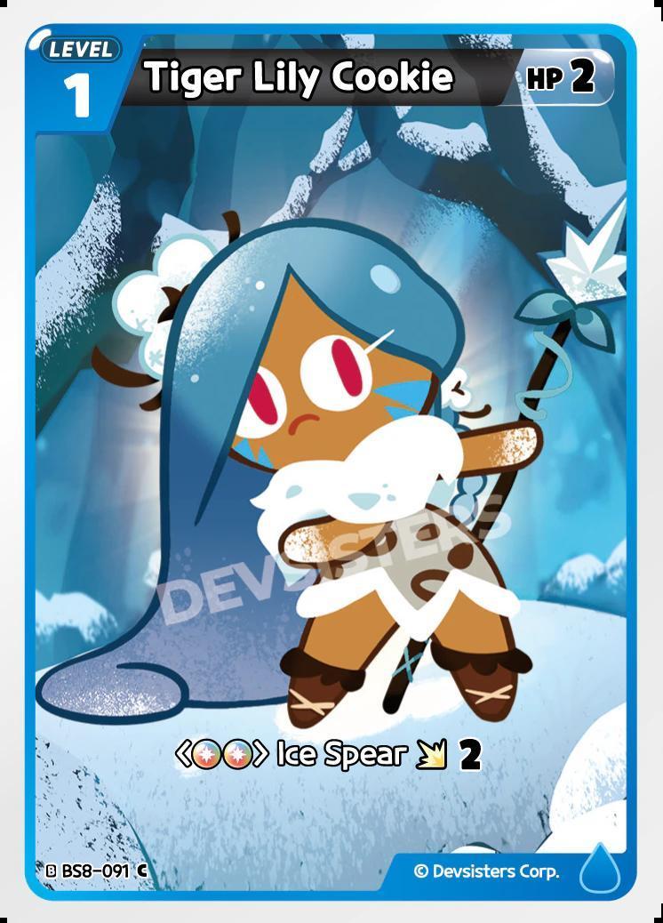 CookieRun TCG - Tiger Lily Cookie [BS8-091 C]