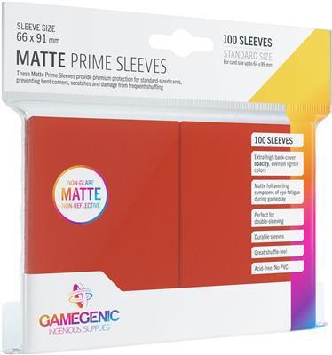 GameGenic - MATTE PRIME Sleeves Standard 100 count
