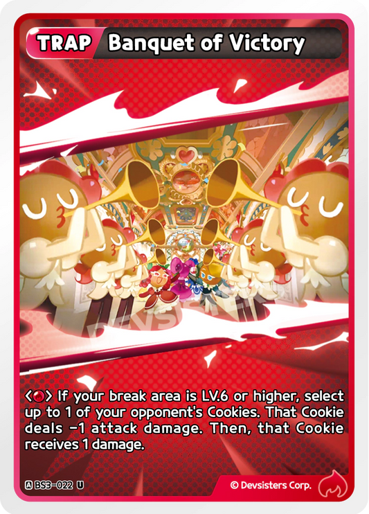 CookieRun TCG - Banquet of Victory [BS3-022 U]