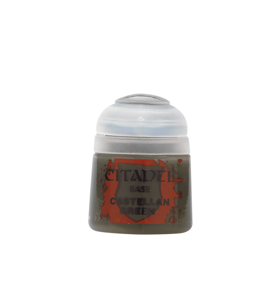 Citadel Colour - Base: Castellan Green (12ml) - The Feisty Goblin Gamehouse -