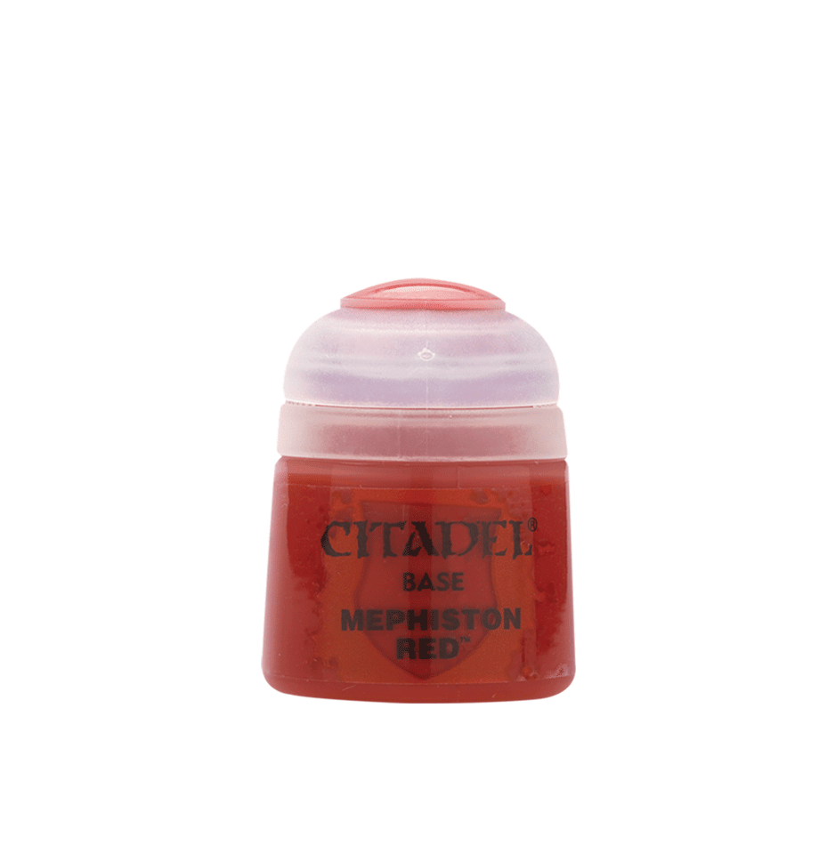 Citadel Colour - Base: Mephiston Red (12ml) - The Feisty Goblin Gamehouse -