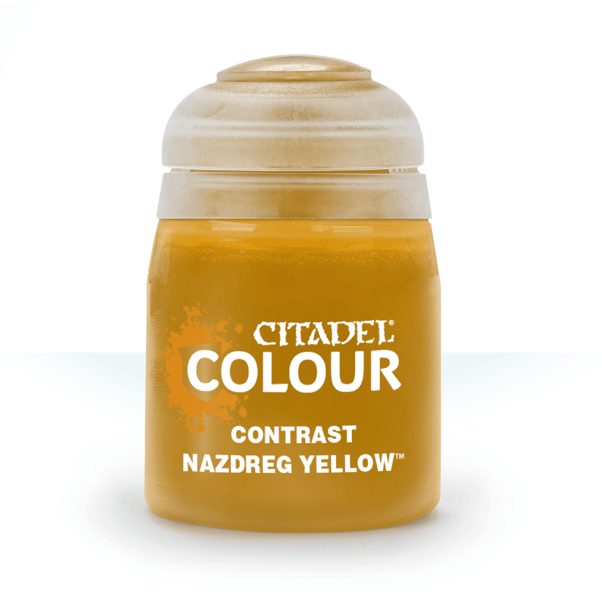 Citadel Colour - Contrast: Nazdreg Yellow (18ml) - The Feisty Goblin Gamehouse -