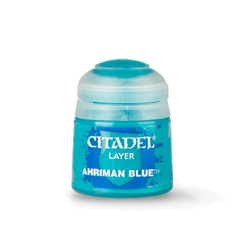 Citadel Colour - Layer: Ahriman Blue 12ml - The Feisty Goblin Gamehouse -