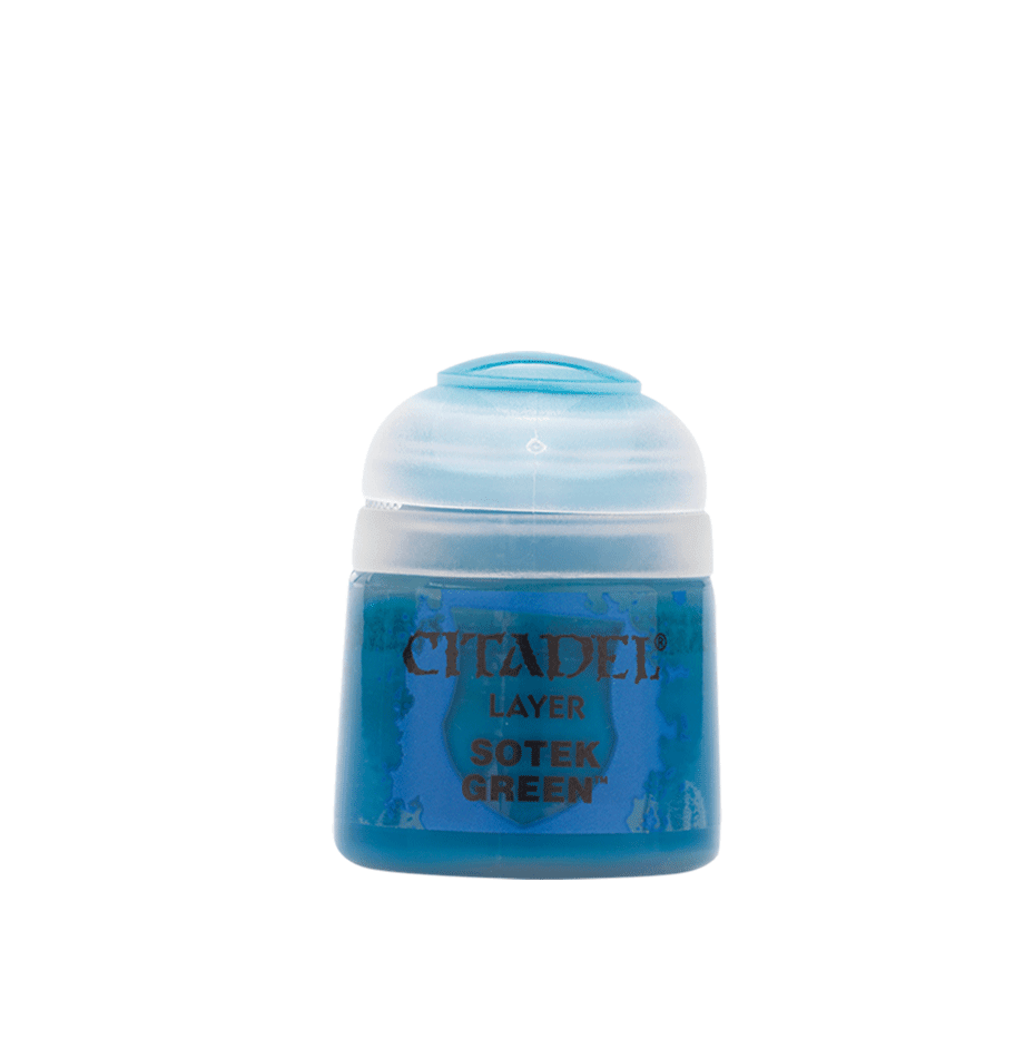 Citadel Colour - Layer: Sotek Green (12ml) - The Feisty Goblin Gamehouse -