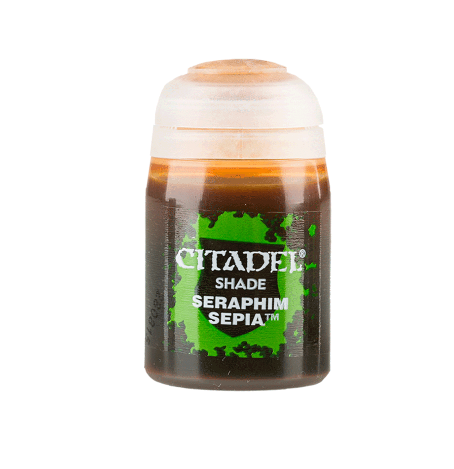 Citadel Colour - Shade: Seraphim Sepia (18ml) - The Feisty Goblin Gamehouse -