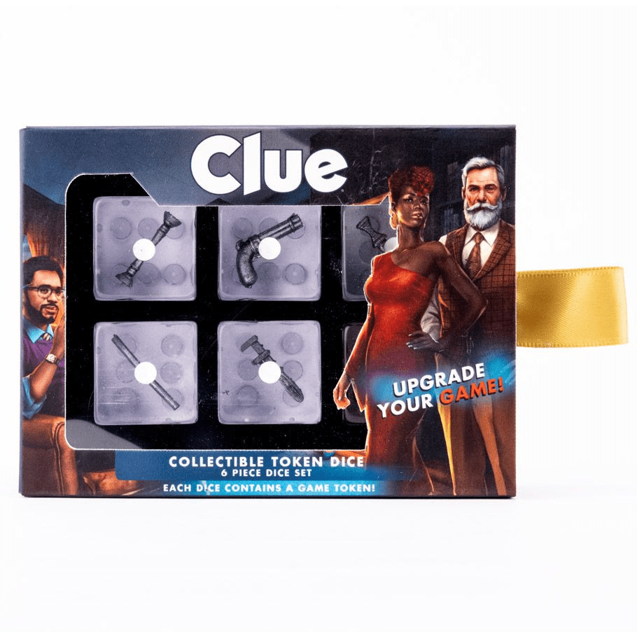 Clue 22mm Dice Set: Weapons Inclusions - The Feisty Goblin Gamehouse -