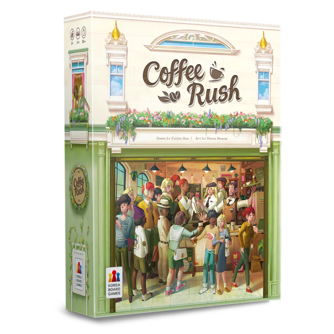 Coffee Rush: The Base Game - The Feisty Goblin Gamehouse -