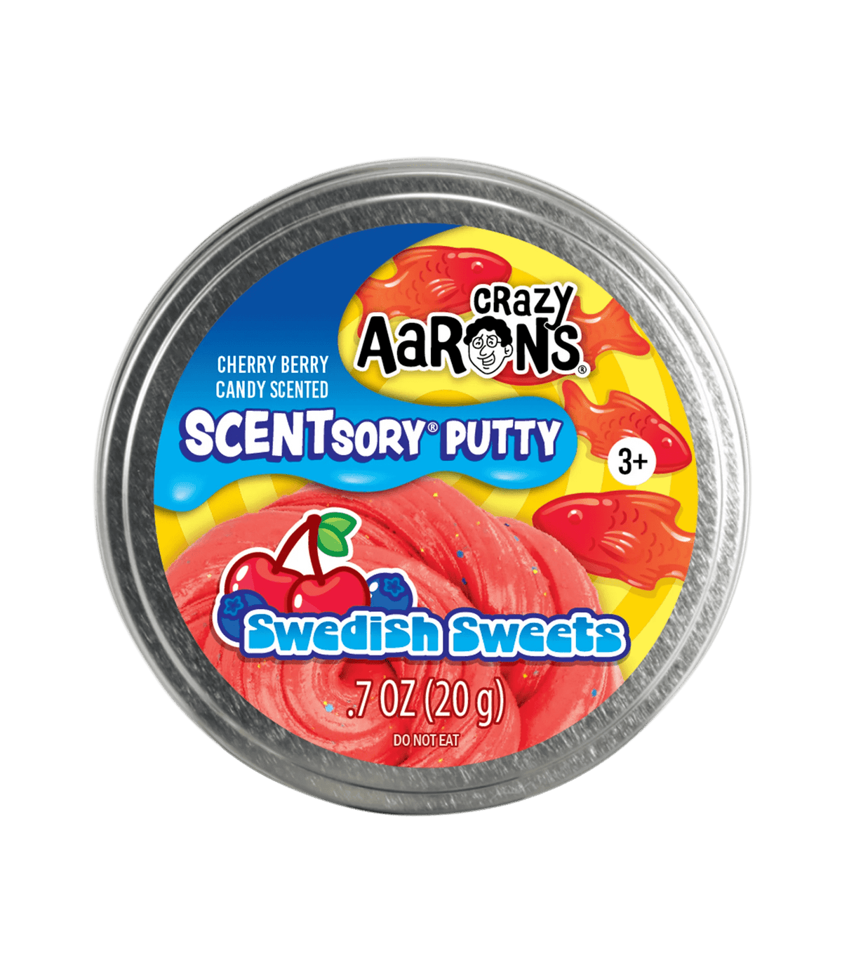 Crazy Aaron's: Swedish Sweets - 2.75" SCENTsory Putty Tin - The Feisty Goblin Gamehouse -