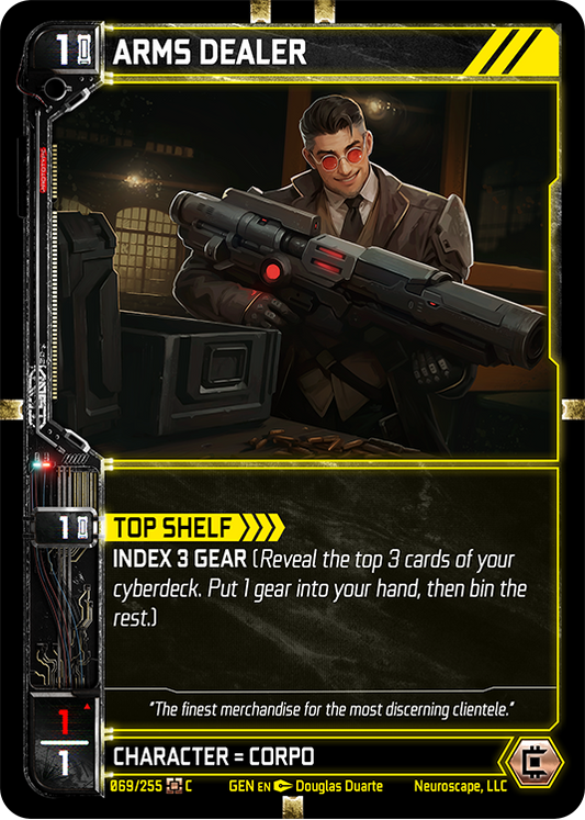 Neuroscape TCG - Arms Dealer GEN-069