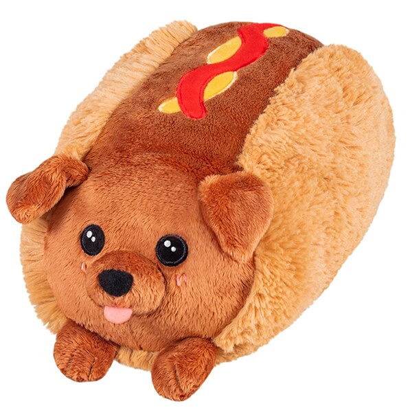 Squishable - Snugglemi Snackers: Dachshund Hot Dog (5 in)