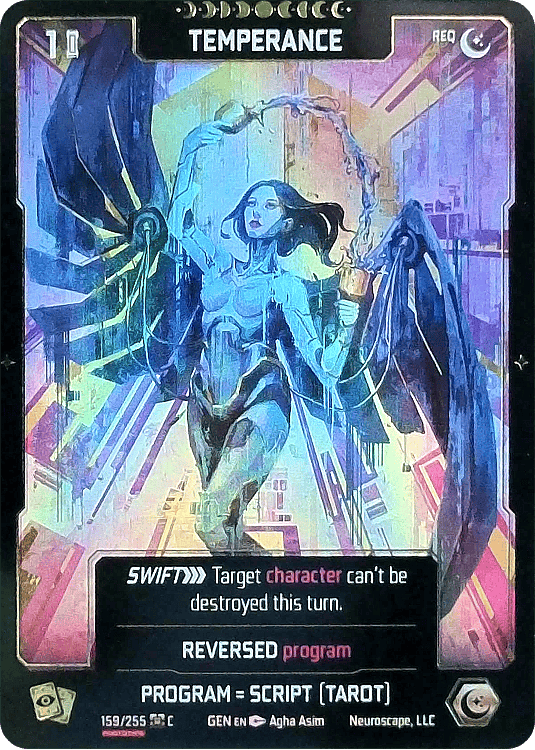 Neuroscape TCG - Temperance GEN-159 Foil