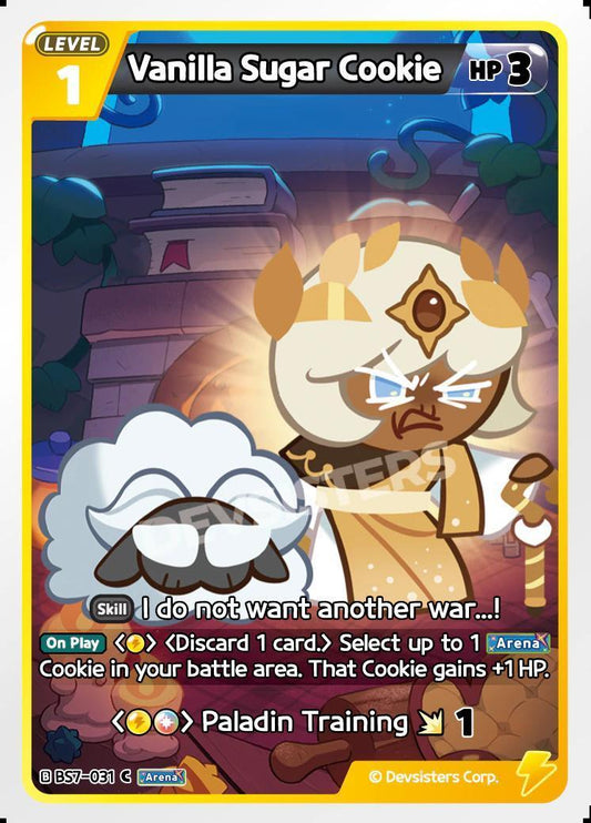 CookieRun TCG - Vanilla Sugar Cookie [BS7-031 C]