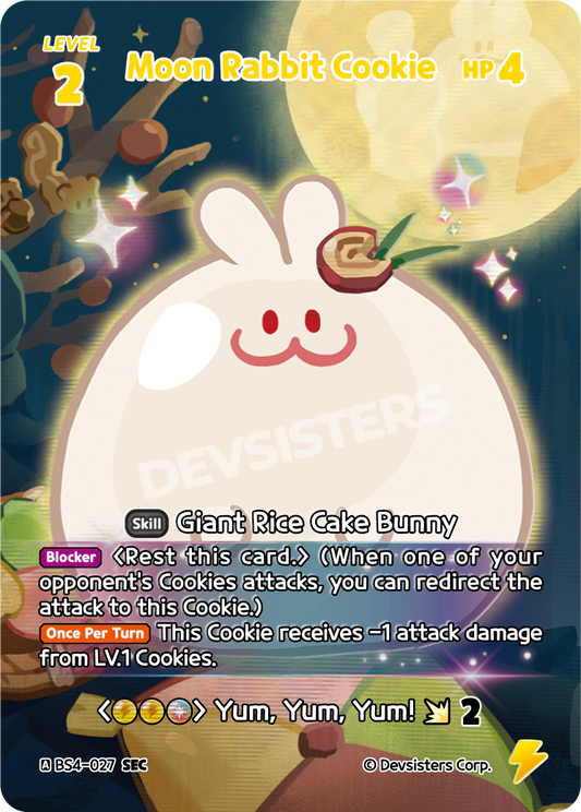 CookieRun TCG - Moon Rabbit Cookie [BS4-027 SEC]