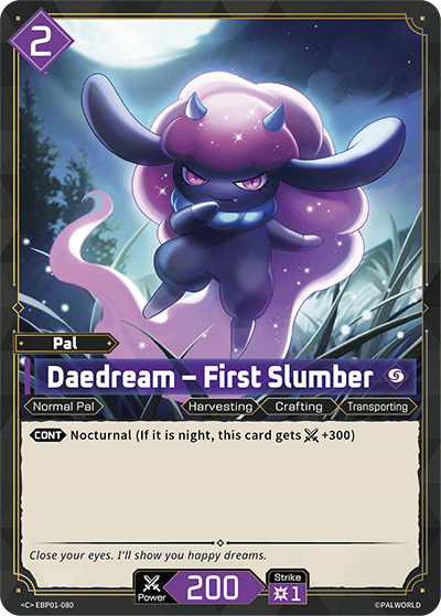 Palworld TCG - Daedream – First Slumber [EBP01-080C]