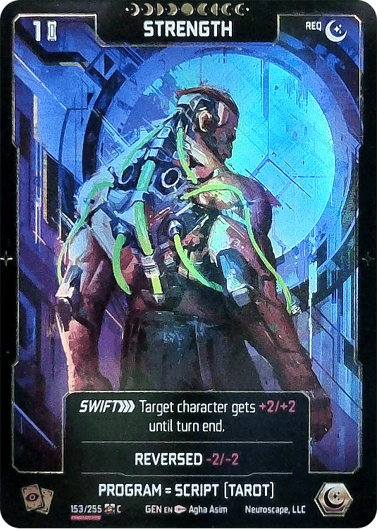 Neuroscape TCG - Strength GEN-153 Foil