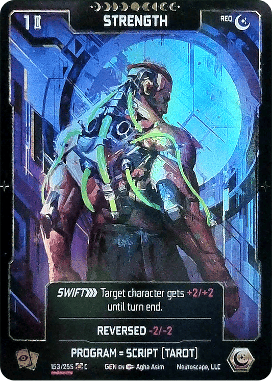 Neuroscape TCG - Strength GEN-153 Foil