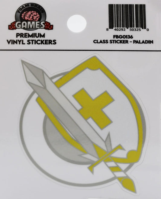 Foam Brain - Class Sticker: Paladin