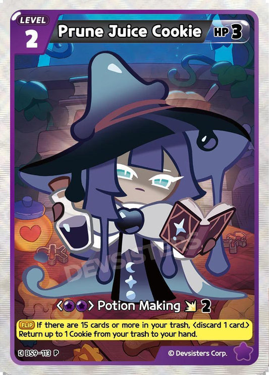CookieRun TCG - Prune Juice Cookie [BS9-113 P]