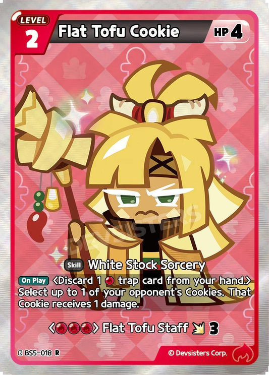 CookieRun TCG - Flat Tofu Cookie [BS5-018 R]