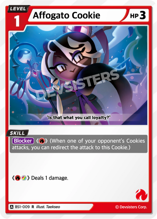 CookieRun TCG - Affogato Cookie [BS1‑009 R]