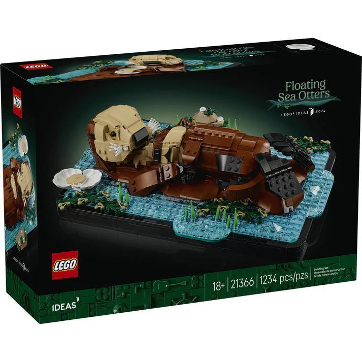 LEGO® Ideas Floating Sea Otters | 21366